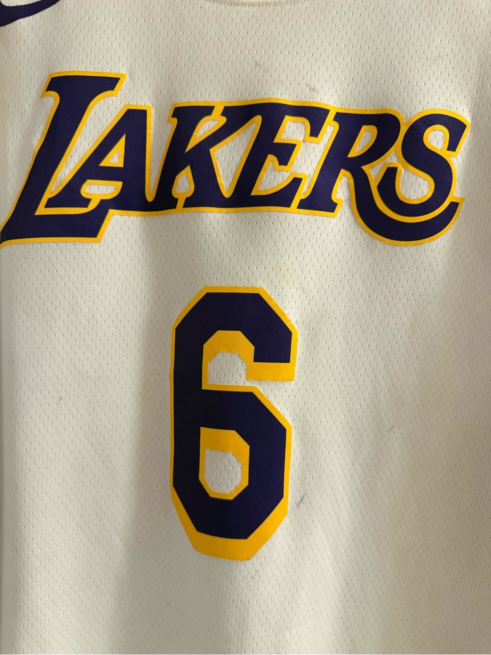 Los Angles Lakers LeBron James Nike Jersey NBA Basketball - Picture 4 of 9